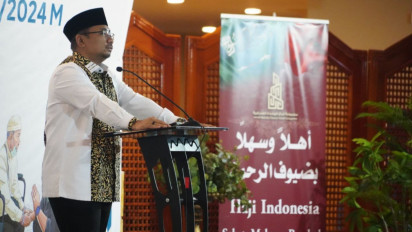 Menag Yaqut Apresiasi Kinerja dan Minta Petugas Haji Fokus: Urusan Politik Biar Saya yang Nanggung!