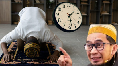Shalat Isya di Atas Jam 12 Malam, Memang Masih Boleh? Ustaz Adi Hidayat Jawab Tegas, Ternyata Batas Shalat Isya Sampai...