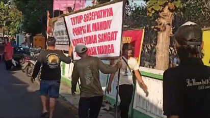 Diduga Lakukan Tindak Asusila ke Santriwati, Pondok Pesantren di Sidoarjo Didemo Warga