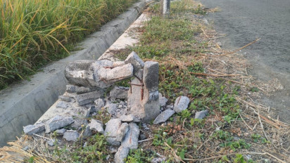 Viral Video Kerusakan Beberapa Patok Jalan di Kulon Progo, Diduga Sengaja Dirusak OTK