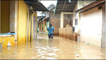 Sungai Bone Meluap, Dua Kecamatan di Gorontalo Terendam Banjir
