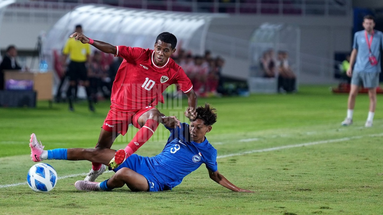 Hasil Timnas Indonesia U-16 Vs Singapura: Debut Sempurna Tangan Kanan Shin Tae-yong Bersama Garuda Asia
            - galeri foto