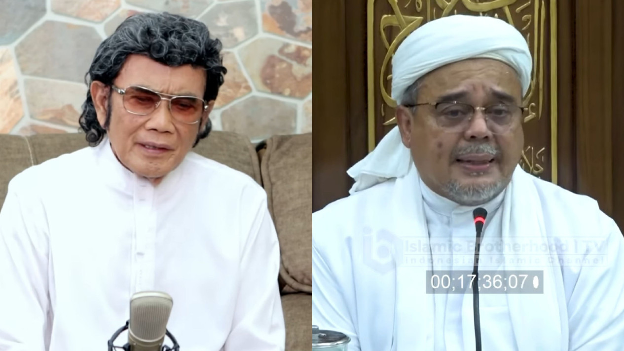Tak Cuma Habib Bahar bin Smith, Rhoma Irama juga ‘Disemprot’ Habib Rizieq Shihab Usai Sentil Nasab Ba’alawi: Jangan Coba-coba…
            - galeri foto