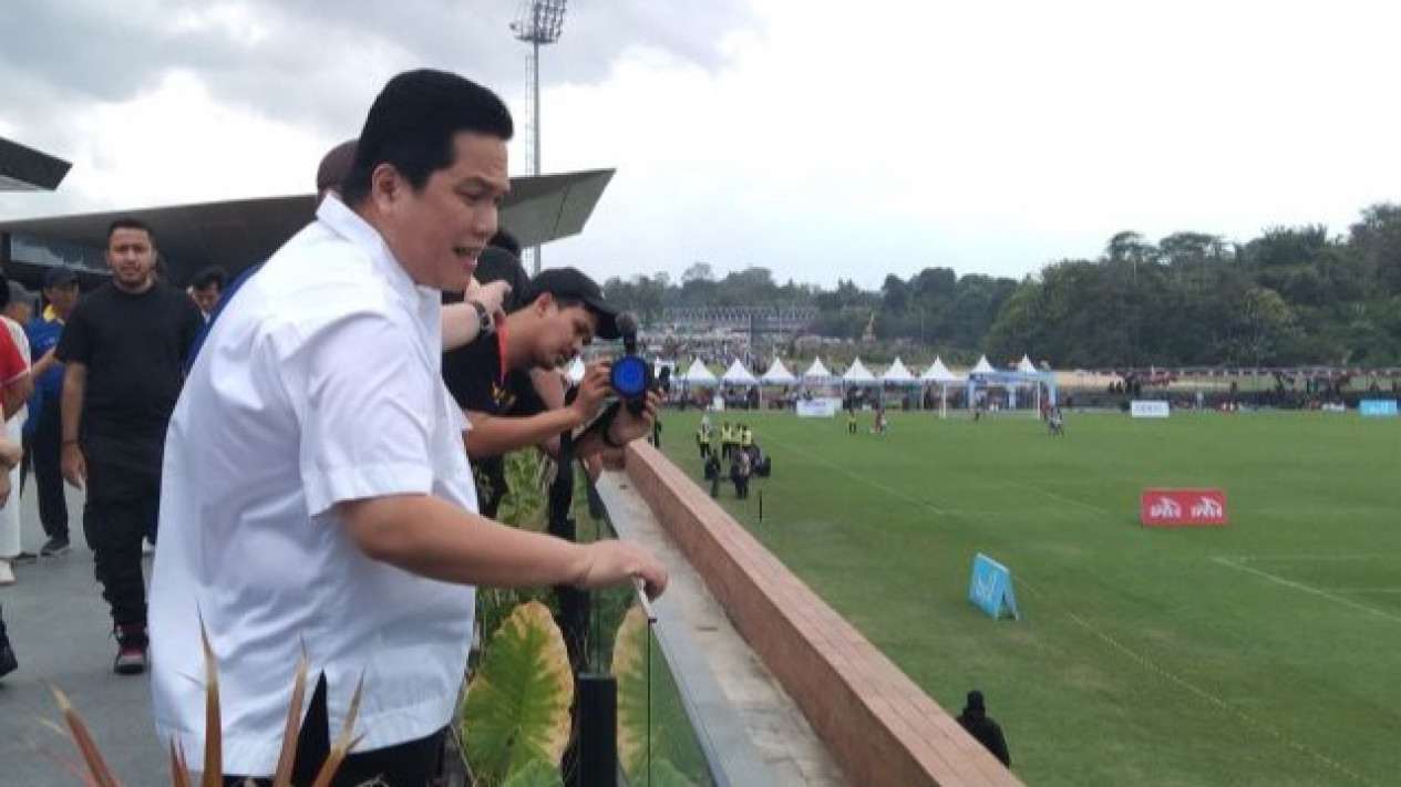 Erick Thohir Sampaikan Pesan 'Mengerikan' untuk Pelaku Match Fixing di Sepak Bola Indonesia, Hukuman Berat Siap Menanti
            - galeri foto
