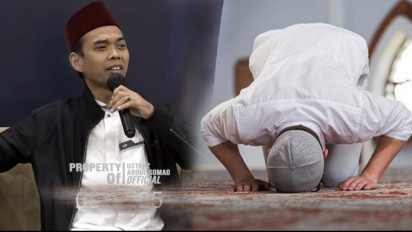 Sebelum Tahajud Kerjakan Shalat Taubat, Memang Boleh? Ustaz Abdul Somad Ungkap kalau itu Ada Aturannya dan Harus Sesuai...