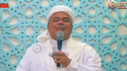 Viral Beredar Ceramah Habib Rizieq Soal Indonesia Kekurangan Dokter: Ditawari Kuliah Gratis, Malah Milih Makan Gratis