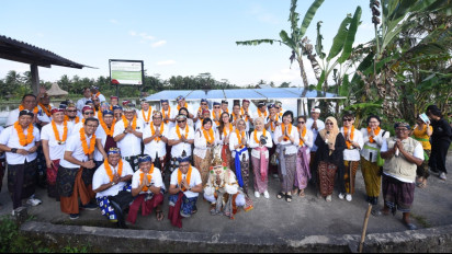 Dirut Pertamina Ajak Pemred Media Kunjungi Desa Keliki, Desa Energi Berdikari Binaan Pertamina