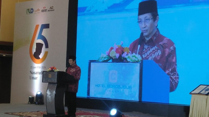 Syukuran Usia 65 Tahun, Imam Besar Masjid Istiqlal Sebut Jadi Tokoh Agama Tidak Mudah dan Harapkan Indonesia Bisa Kembali