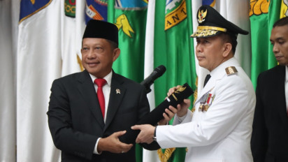 Mendagri Lantik Pj Gubernur Sumsel Agus Fatoni Jadi Pj Gubernur Sumatera Utara