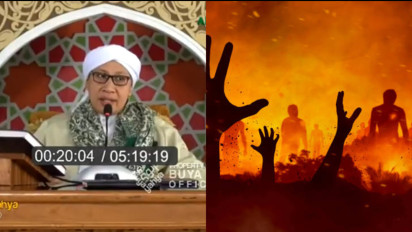 Ada Hukuman Paling Ringan di Neraka Bagi Pelaku Dosa, Kata Buya Yahya Disuruh Pakai Sandal tapi ...