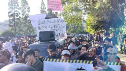 Penertiban PKL Puncak Bogor Tetap Dilakukan Meski Pedagang Menolak