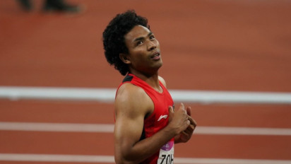 Lalu Muhammad Zohri Dapat Tiket Olimpiade Paris 2024