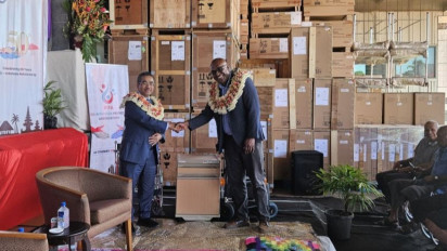 Indonesia Hibahkan Peralatan Medis untuk Fiji