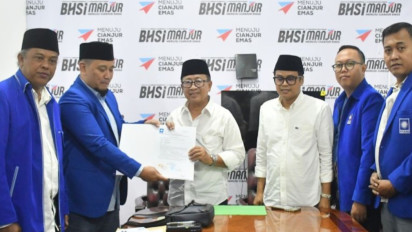 Pasangan Herman-Ibang Terima Surat Keputusan Resmi dari PAN