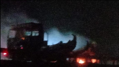 Pascatruk Tangki Pertamina Terbakar di Tol Ngawi, Proses Pelayanan Distribusi BBM di Depo Madiun Tidak Terganggu