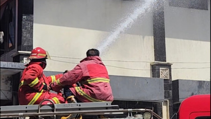 Gudang Logistik BPBD Bali Terbakar, Penyebab Kebakaran Belum Diketahui