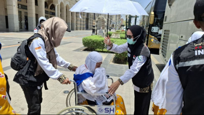 Jemaah Haji Gelombang II Mulai Datang ke Madinah