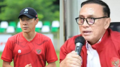 Suara Hati Mantan Ketum PSSI yang Ungkap Hal Ini Pada Pelatih Timnas Indonesia, Iwan Bule: Shin Tae-yong Jangan Mundur Biar....