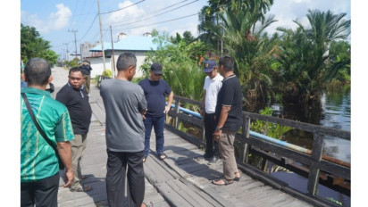 Halikinnor Akan Perbaiki Jembatan Penghubung di Samuda Kota