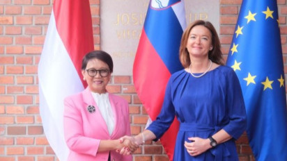 Menlu Retno Apresiasi Slovenia yang Mengakui Palestina Sebagai Negara