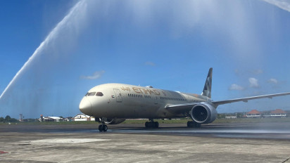 Baru, Maskapai Etihad Buka Penerbangan Langsung Abu Dhabi-Bali 