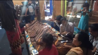 Lagi Bersama Anaknya, Wiwit Tewas Dibacok OTK di Belakang Gedung DPRD Palembang