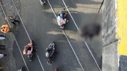 Kronologi Ditemukannya Mayat Pria Menggantung di Flyover Cimindi, Mulut dan Mata Tertutup Lakban Hitam, Tapi Tidak Ditemukan Tanda-Tanda Ini