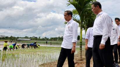 Tingkatkan Produktivitas Petani, Amran Pacu Terus Program Pompanisasi