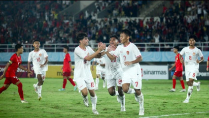 Reaksi Putus Asa Fans Laos Melihat Timnya Dihajar oleh Timnas Indonesia U-16 Skor Telak 1-6