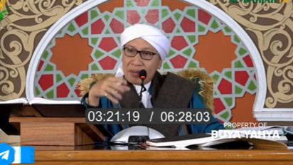 Makan dan Minum Sambil Berdiri Boleh atau Tidak? Buya Yahya Tegaskan Itu Hukumnya...