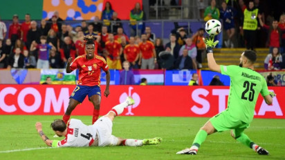 Hasil Euro 2024: Nico Williams Bersinar, Spanyol Bantai Georgia untuk Tantang Jerman di Perempat Final