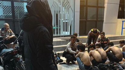 Lima Remaja di Bantul Diamankan Polisi Gegara Hendak Tawuran, Sajam Turut Disita