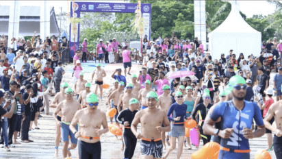 Festival Open Water Swimming Indonesia 2024 Banjir Peserta, Sekjen Akuatik: Acara Sukses