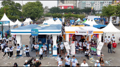 PosIND Kenalkan Aplikasi Pospay dan Prangko Prisma di PLN Mobile Color Run 2024