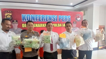Peredaran 3,9 Kg Sabu dan 19 Ribu Butir Ekstasi Digagalkan Polda Jambi