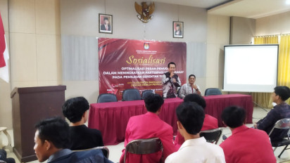Jelang Pilkada, KPU Banyuwangi Gencarkan Sosialisasi Partisipasi Pemilih Pemula