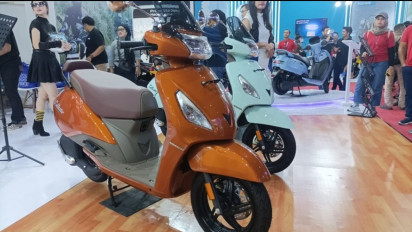Mengintip Kemewahan TVS Callisto 110 Series, Ini Spesifikasinya