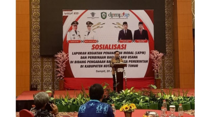 Bupati Ajak Pelaku Usaha Di Kotim Agar Selalu Update Inovasi Dan Tertib Administrasi