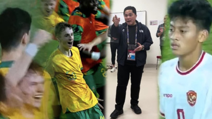 Janji Erick Thohir Demi Balaskan Selebrasi Tengil Pemain Australia U-16: Saya akan Panggil Pemain Timnas Indonesia Senior untuk…