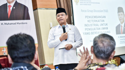 UKP Mardiono Buka Diskusi hingga Borong Dagangan Pelaku UMKM di Magelang