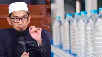 Minta Air Doa ke Ustaz atau Kyai Memangnya Diperbolehkan dalam Islam? Ustaz Adi Hidayat Tegas Bilang Kalau Hukumnya Ternyata...