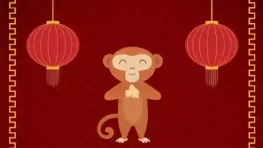 Ilustrasi shio monyet