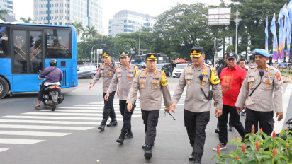 Demo Buruh Hari Ini, Polri Terjunkan 1.389 Personel untuk Amankan Aksi