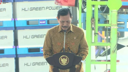 Resmikan Pabrik Hyundai-LG di Karawang, Luhut Bilang Begini soal Masa Depan Industri Baterai dan Kendaraan Listrik di Indonesia