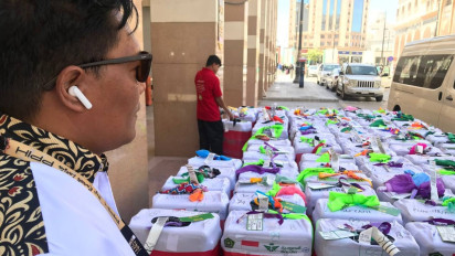 Dua Hari Sebelum Kepulangan Koper Jemaah Haji Ditimbang, Tidak Boleh Lebih dari 35 Kg