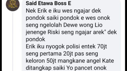 Update, Polisi Disebut Terima Uang Rp 70 Juta dalam Kasus Pernikahan Oknum Ponpes dengan Anak Dibawah Umur di Lumajang