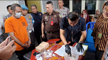 Polresta Yogyakarta Musnahkan Belasan Paket Narkoba Jenis Sabu