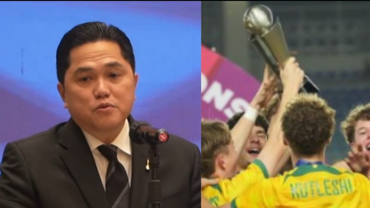Jangan Senang Dulu Australia, Erick Thohir Serius Katakan Hal ini di Depan Pemain Timnas Indonesia U-16 yang Sempat Lemas karena Kalah di Semifinal: Kita Kasih Liat...
            - galeri foto
