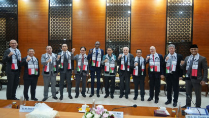 Ketua BKSAP DPR Fadli Zon Terima Delegasi Komite PBB untuk Palestina