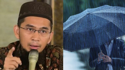 Tolong Segera Ambil Benda Ini Jika Hujan di Malam Jumat, Ustaz Adi Hidayat Bilang Segera Bacakan Doa Ini Untuk Mendatangkan...